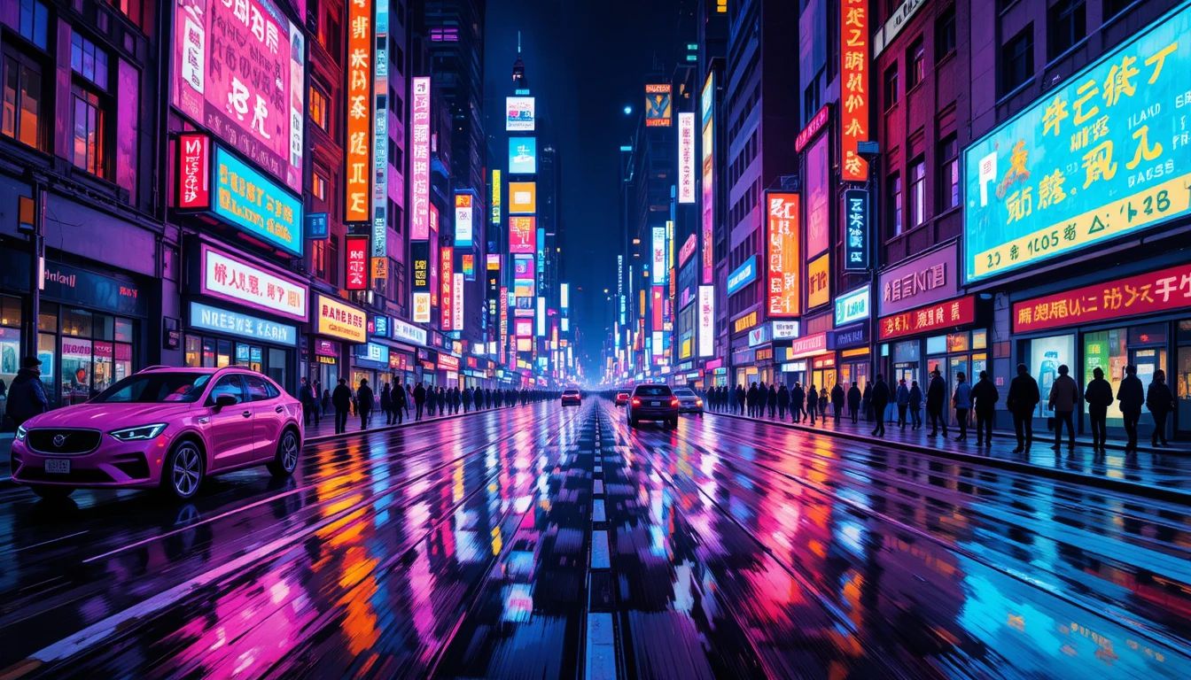 Styl ekspresjonistyczny - orientacja pozioma. Darmowa dostawa.*