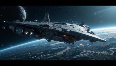 Styl science fiction - orientacja pozioma. Darmowa dostawa.*