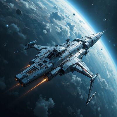 Styl science fiction - kwadrat. Darmowa dostawa.*