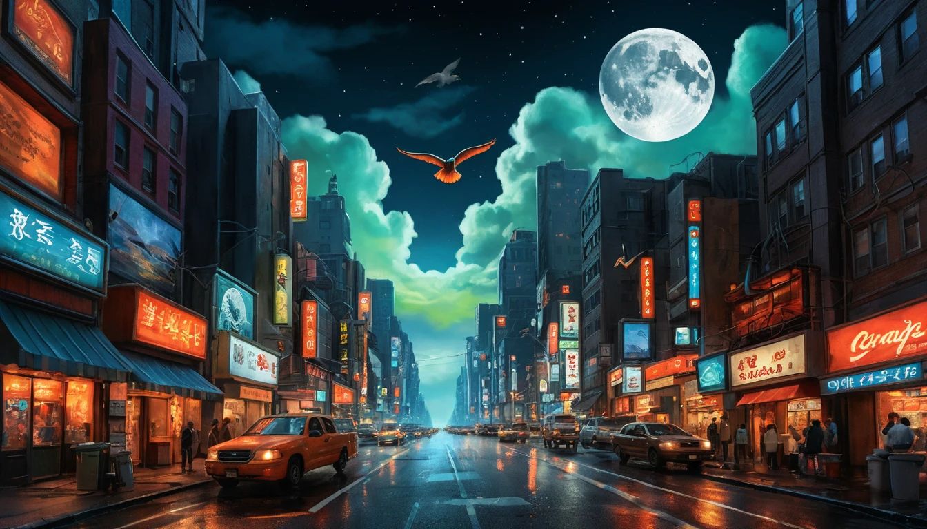 Styl surrealistyczny - orientacja pozioma. Darmowa dostawa.*