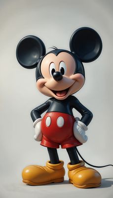 Styl bajkowy - Myszka Miki- orientacja pionowa. Darmowa dostawa.*