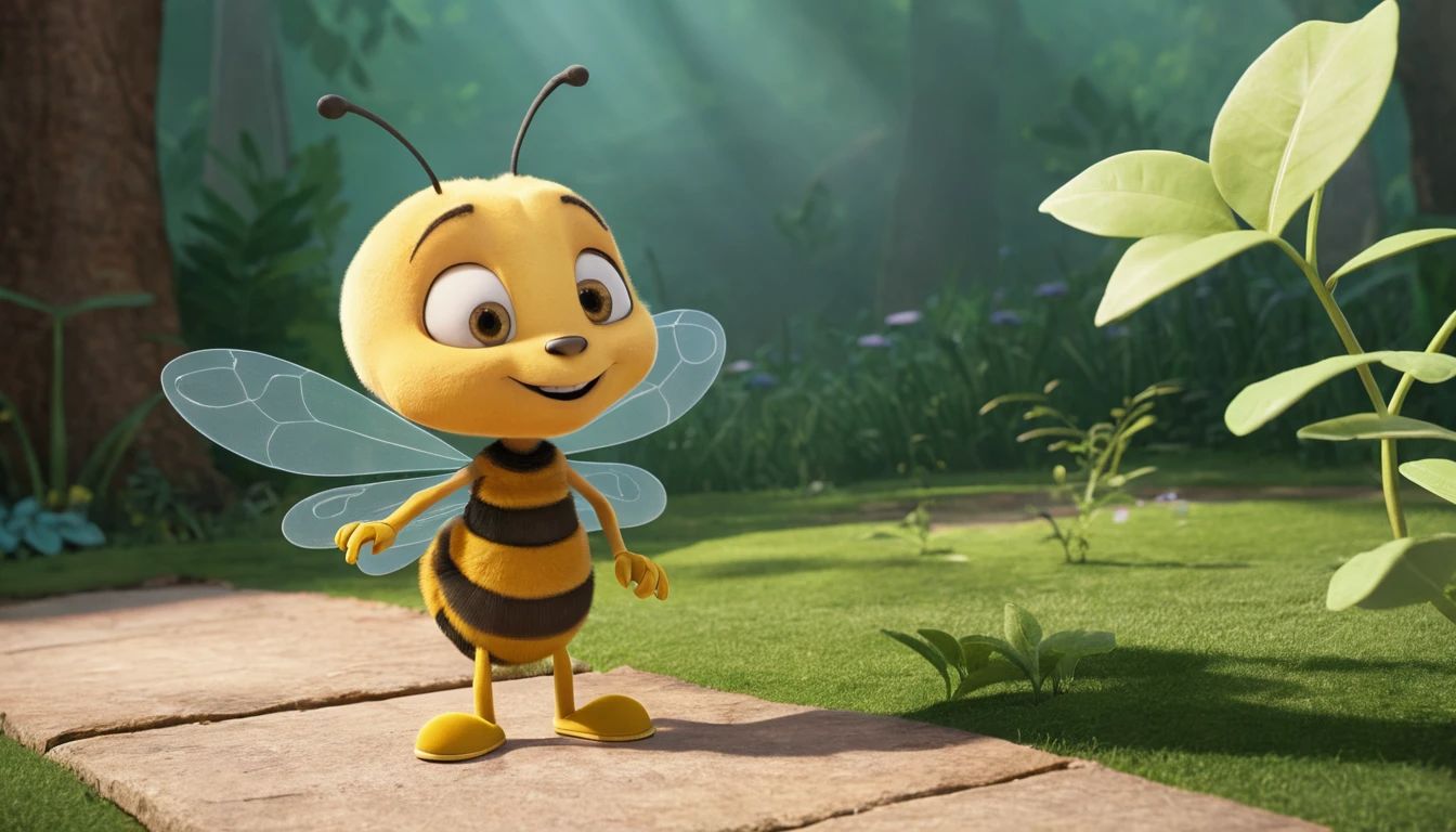 Styl bajkowy - Pszczółka Maja - orientacja pozioma. Darmowa dostawa.*