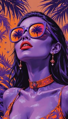 Styl pop-art - orientacja pionowa. Darmowa dostawa.*