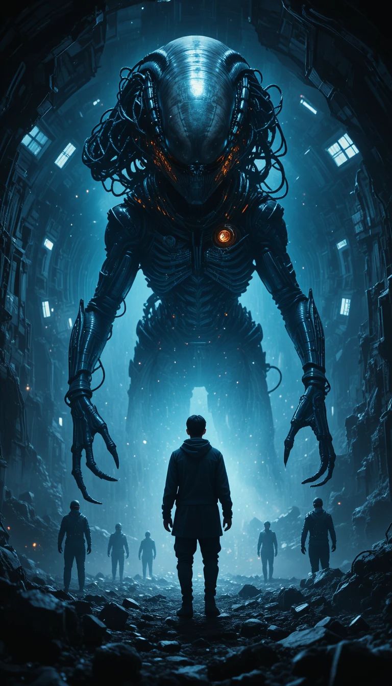 Styl filmowy - Alien - orientacja pionowa. Darmowa dostawa.*