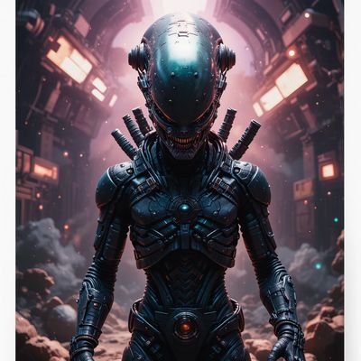 Styl filmowy - Alien - kwadrat. Darmowa dostawa.*