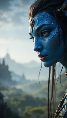 Styl filmowy - Avatar- orientacja pionowa. Darmowa dostawa.*