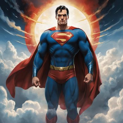 Styl filmowy - Superman - kwadrat. Darmowa dostawa.*