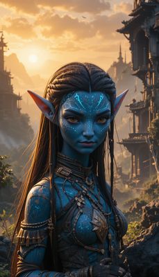 Styl filmowy - Avatar- orientacja pionowa. Darmowa dostawa.*