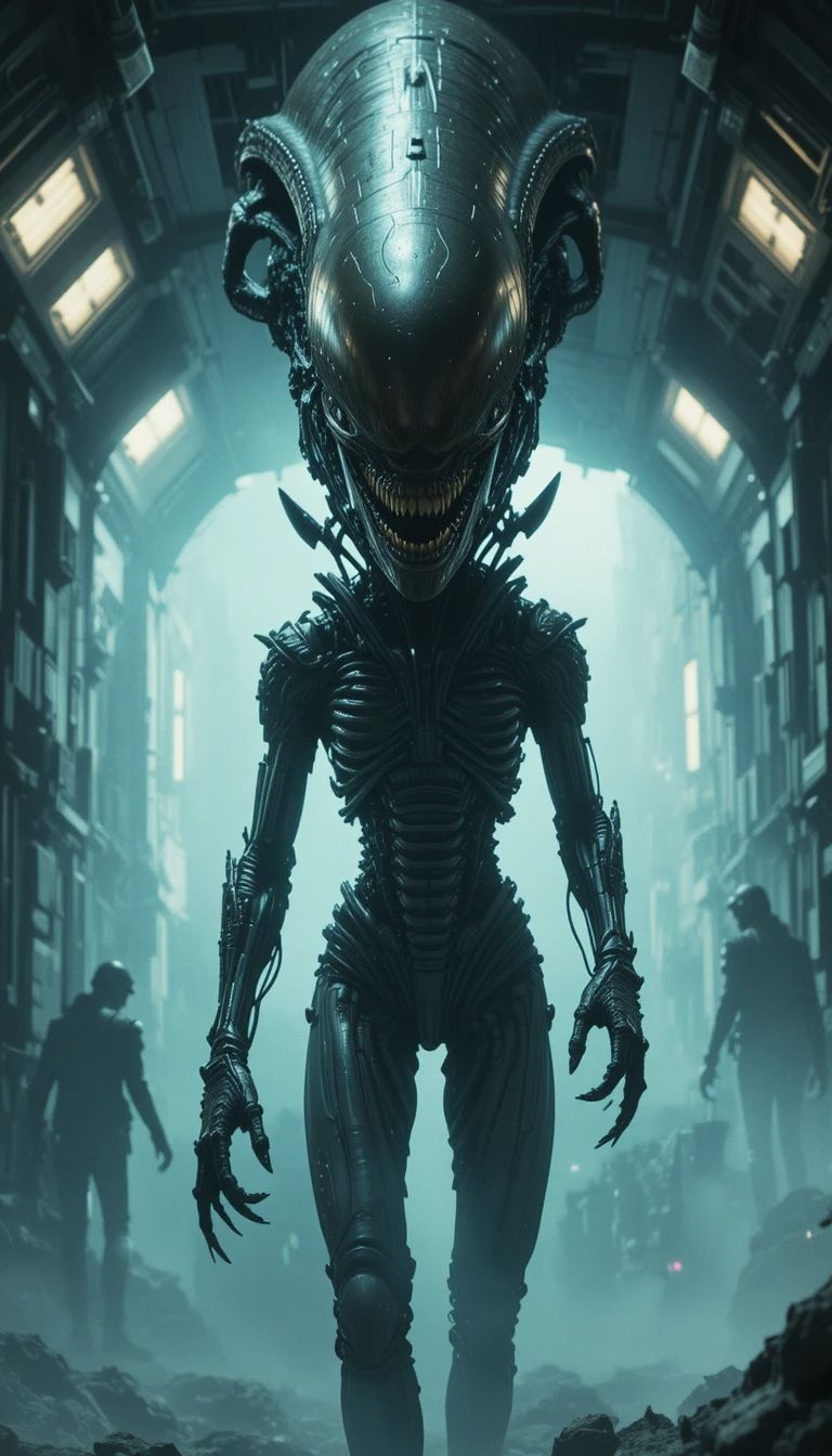 Styl filmowy - Alien - orientacja pionowa. Darmowa dostawa.*