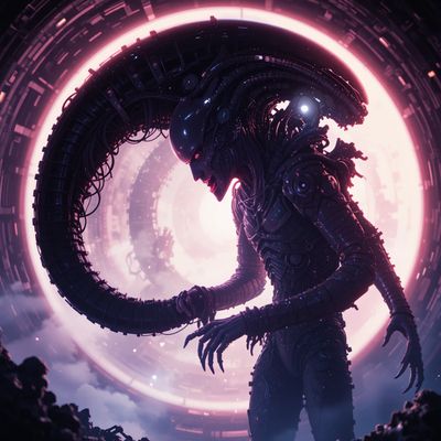 Styl filmowy - Alien - kwadrat. Darmowa dostawa.*