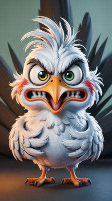 Styl filmowy - Angry Birds - orientacja pionowa. Darmowa dostawa.*