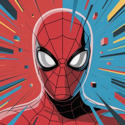 Styl filmowy - Spider-Man - kwadrat. Darmowa dostawa.*