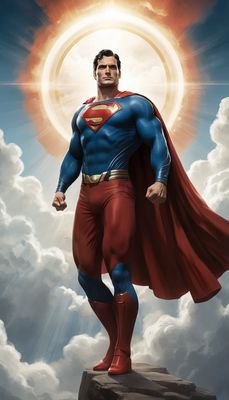 Styl filmowy - Superman - orientacja pionowa. Darmowa dostawa.*