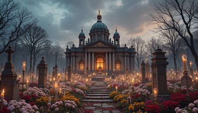 Styl sakralny - Zaduszki - orientacja pozioma. Darmowa dostawa.*