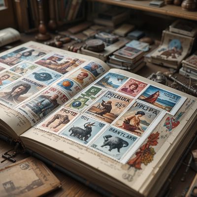 Dzień Filatelisty - kwadrat. Darmowa dostawa.*