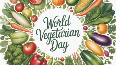Dzień Wegetarian - orientacja pozioma. Darmowa dostawa.*