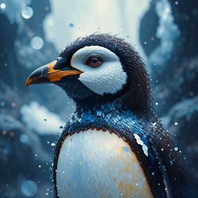 Dzień Wiedzy o Pingwinach - kwadrat. Darmowa dostawa.*