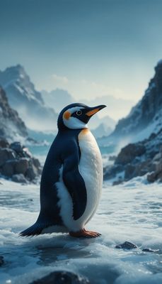 Dzień Wiedzy o Pingwinach - orientacja pionowa. Darmowa dostawa.*