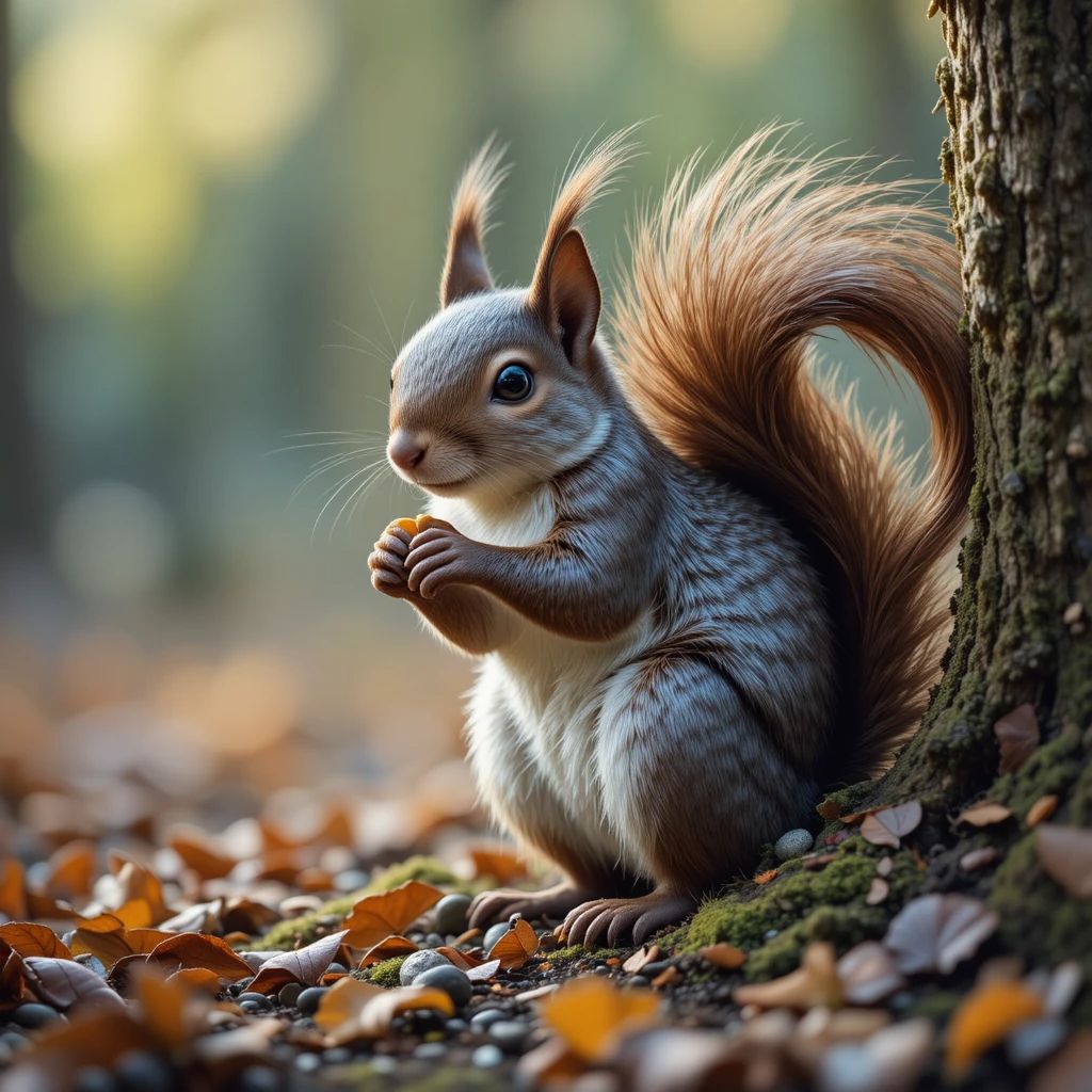 Dzień Wiewiórki - kwadrat. Darmowa dostawa.*