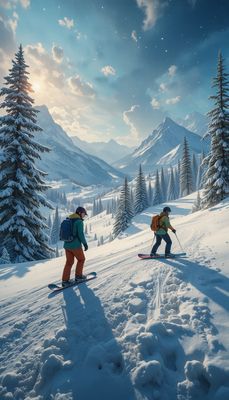 Światowy Dzień Snowboardu - orientacja pionowa. Darmowa dostawa.*