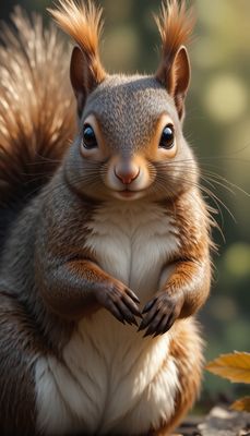 Dzień Wiewiórki - orientacja pionowa. Darmowa dostawa.*