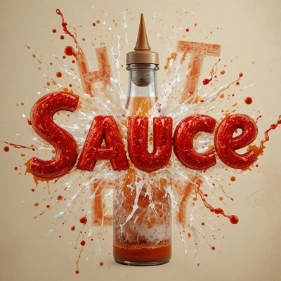 Dzień Ostrego Sosu - kwadrat. Darmowa dostawa.*