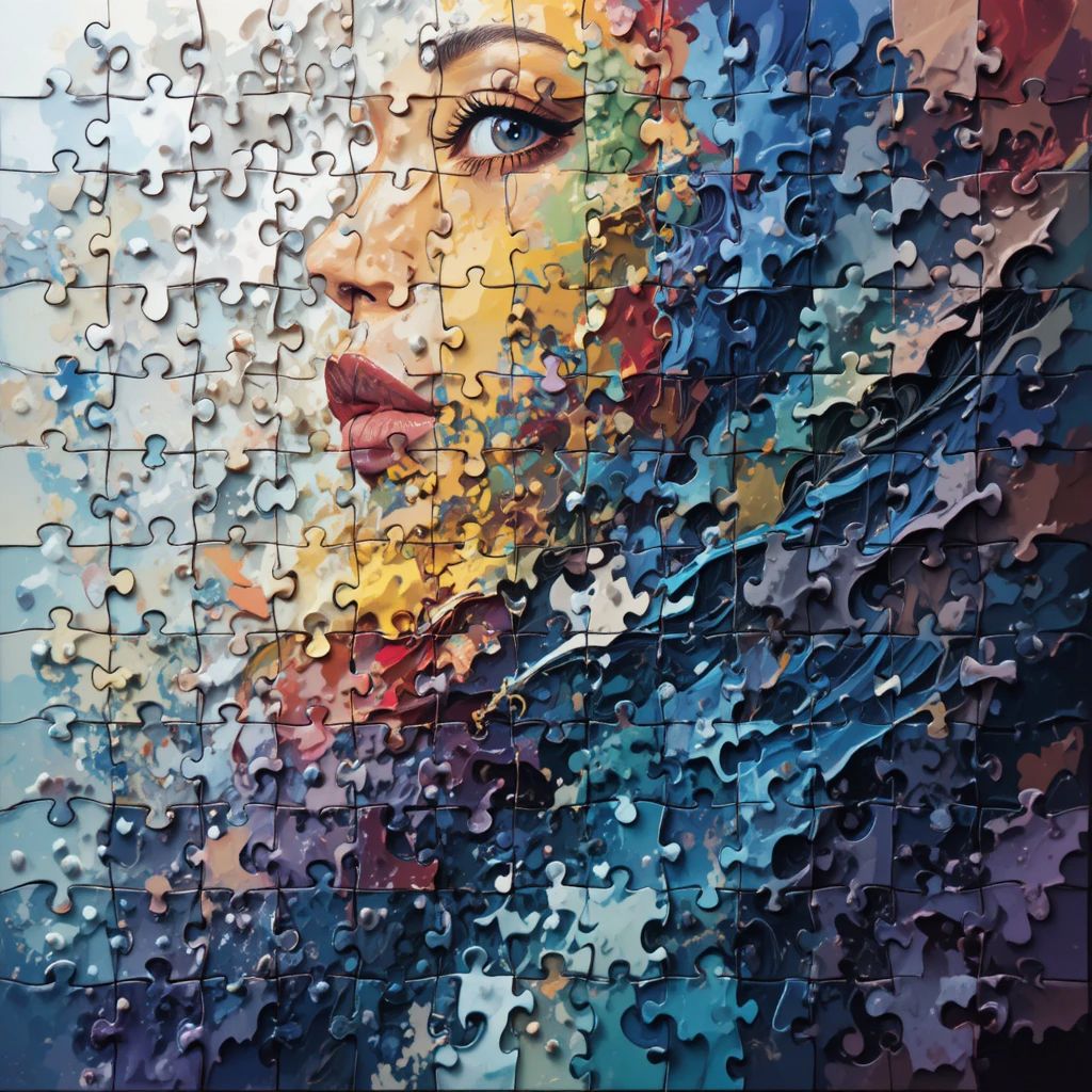 Międzynarodowy Dzień Puzzli - kwadrat. Darmowa dostawa.*