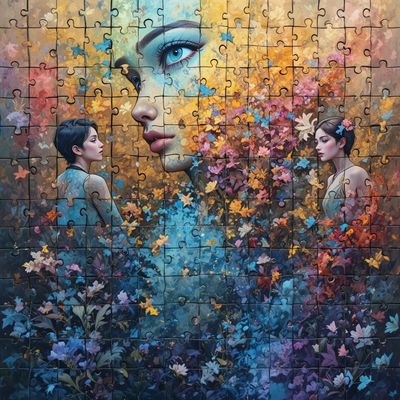 Międzynarodowy Dzień Puzzli - kwadrat. Darmowa dostawa.*