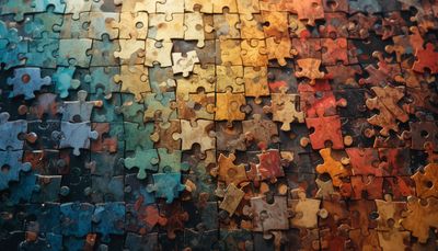 Międzynarodowy Dzień Puzzli - orientacja pozioma. Darmowa dostawa.*