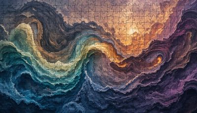 Międzynarodowy Dzień Puzzli - orientacja pozioma. Darmowa dostawa.*