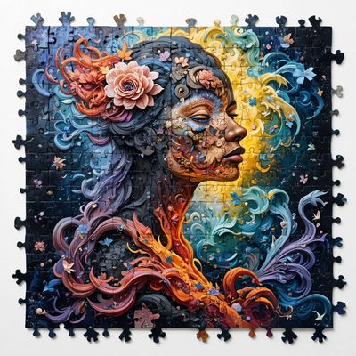 Międzynarodowy Dzień Puzzli - kwadrat. Darmowa dostawa.*