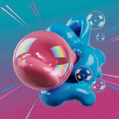 Dzień Gumy do Żucia - kwadrat. Darmowa dostawa.*