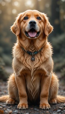Międzynarodowy dzień Golden Retrievera - orientacja pionowa. Darmowa dostawa.*