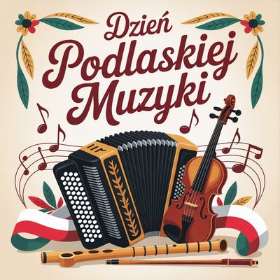 Dzień Podlaskiej Muzyki - kwadrat. Darmowa dostawa.*