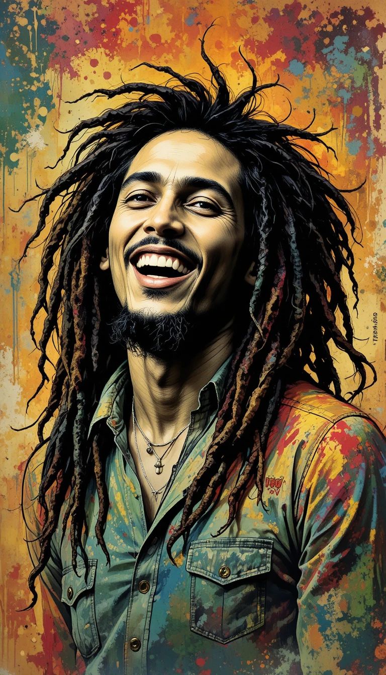 Dzień Boba Marleya - orientacja pionowa. Darmowa dostawa.*