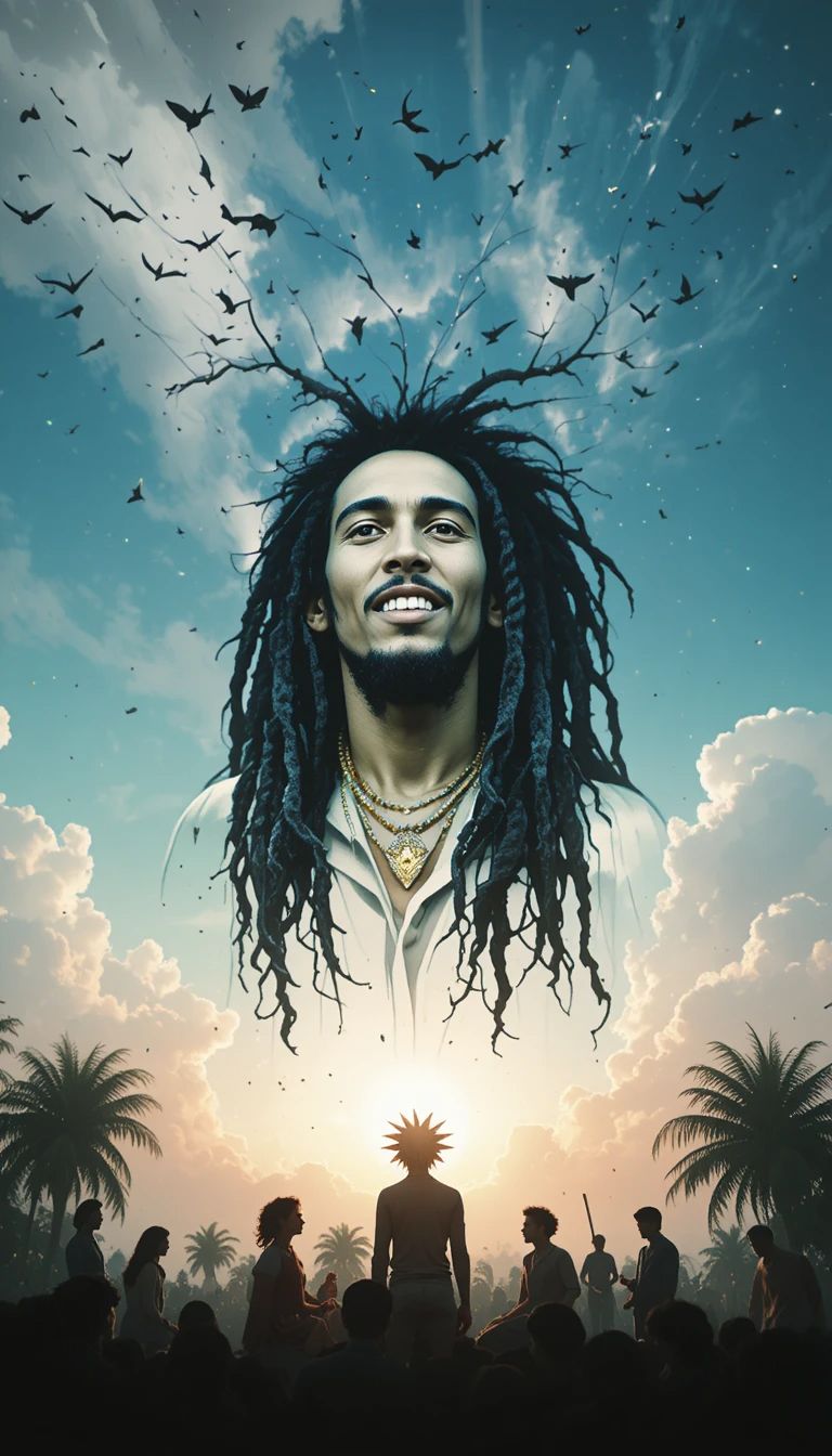 Dzień Boba Marleya - orientacja pionowa. Darmowa dostawa.*