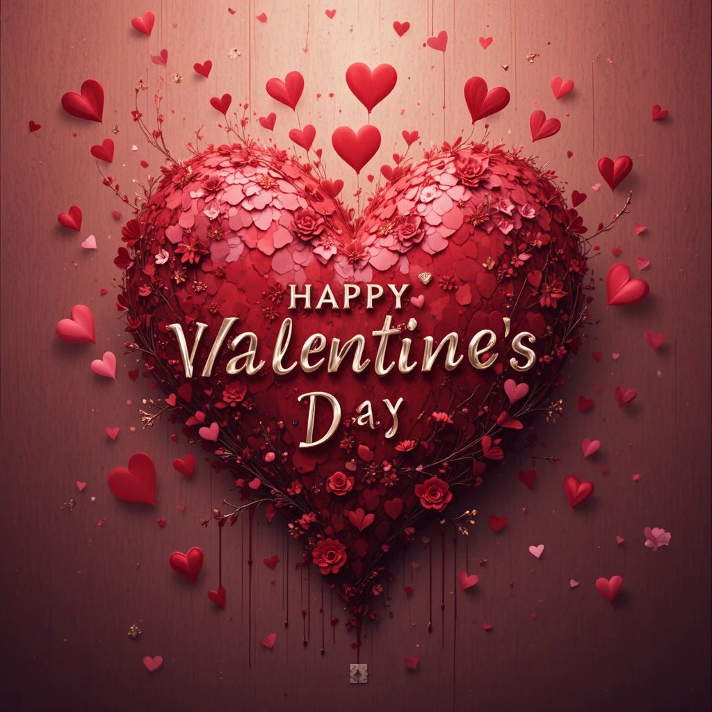 Walentynki - kwadrat. Darmowa dostawa.*