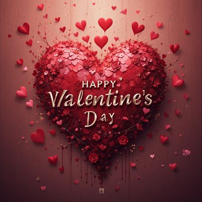 Walentynki - kwadrat. Darmowa dostawa.*