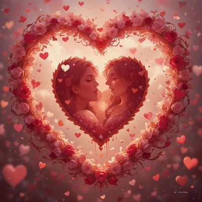 Walentynki - kwadrat. Darmowa dostawa.*