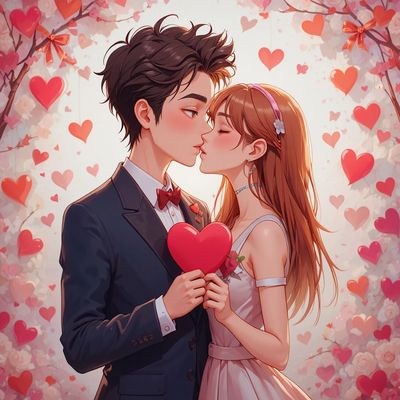 Walentynki - kwadrat. Darmowa dostawa.*