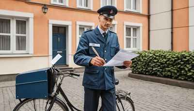 Międzynarodowy Dzień Listonoszy i Doręczycieli Przesyłek - orientacja pozioma. Darmowa dostawa.*