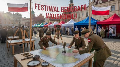 Święto Geografii Wojskowej - orientacja pozioma. Darmowa dostawa.*