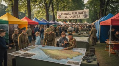 Święto Geografii Wojskowej - orientacja pozioma. Darmowa dostawa.*