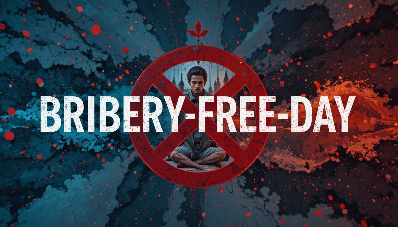 Dzień Bez Łapówki - orientacja pozioma. Darmowa dostawa.*