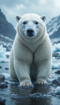 Dzień Niedźwiedzia Polarnego - orientacja pionowa. Darmowa dostawa.*