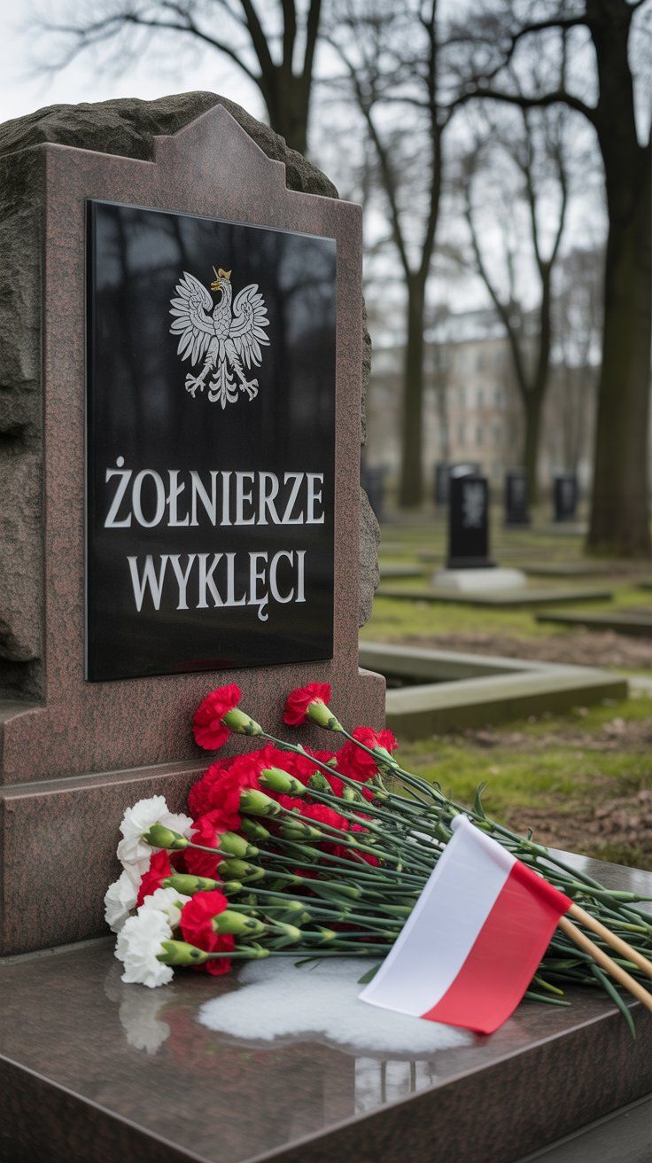 Narodowy Dzień Pamięci Żołnierzy Wyklętych - orientacja pionowa. Darmowa dostawa.*