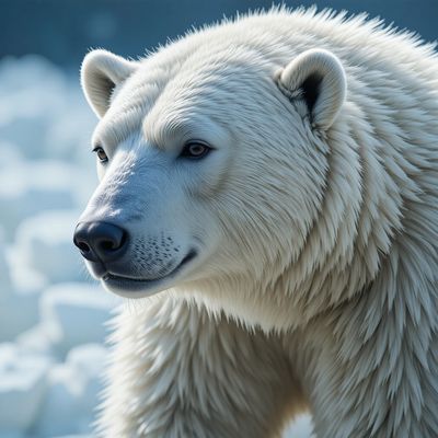 Dzień Niedźwiedzia Polarnego - kwadrat. Darmowa dostawa.*