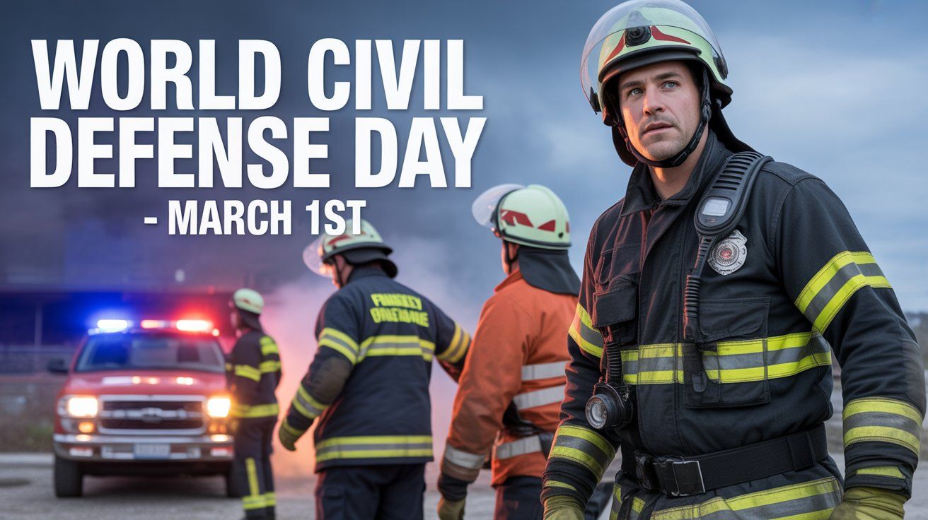 Światowy Dzień Obrony Cywilnej - orientacja pozioma. Darmowa dostawa.*