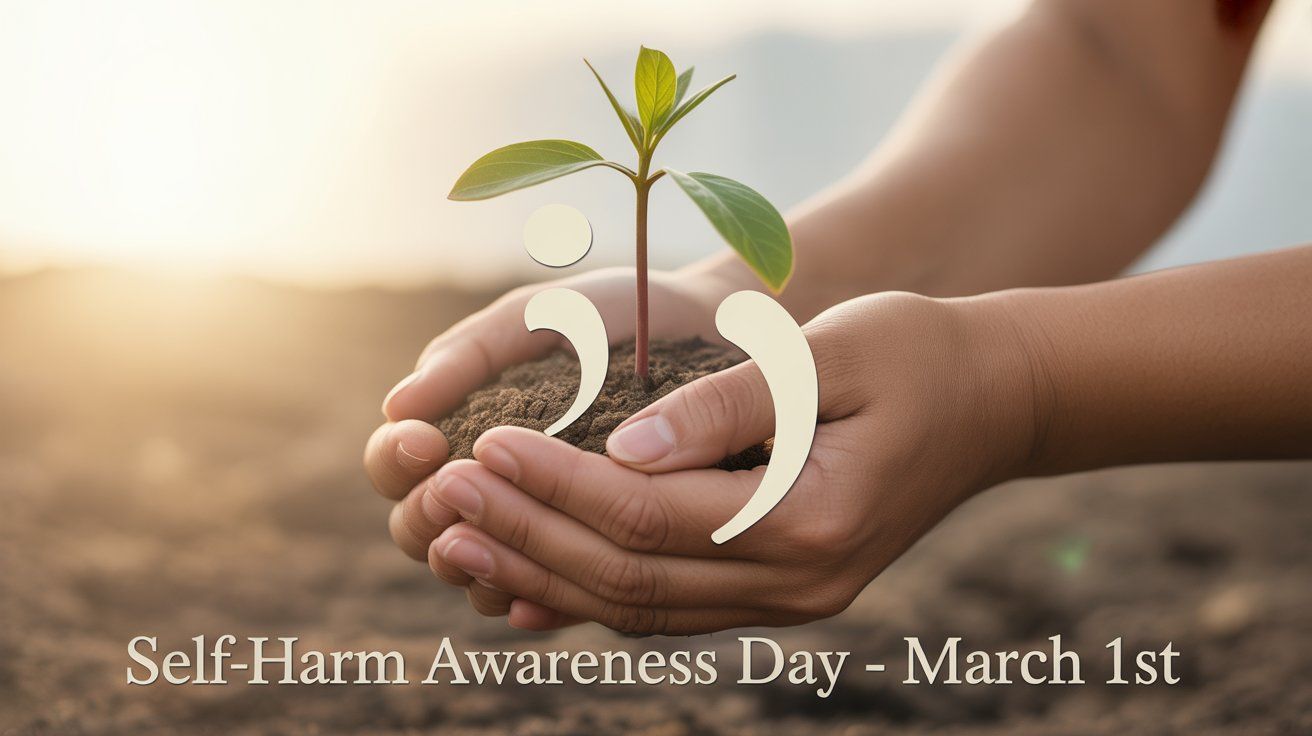 Dzień Wiedzy o Samookaleczeniach - orientacja pozioma. Darmowa dostawa.*