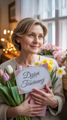 Dzień Teściowej - orientacja pionowa. Darmowa dostawa.*